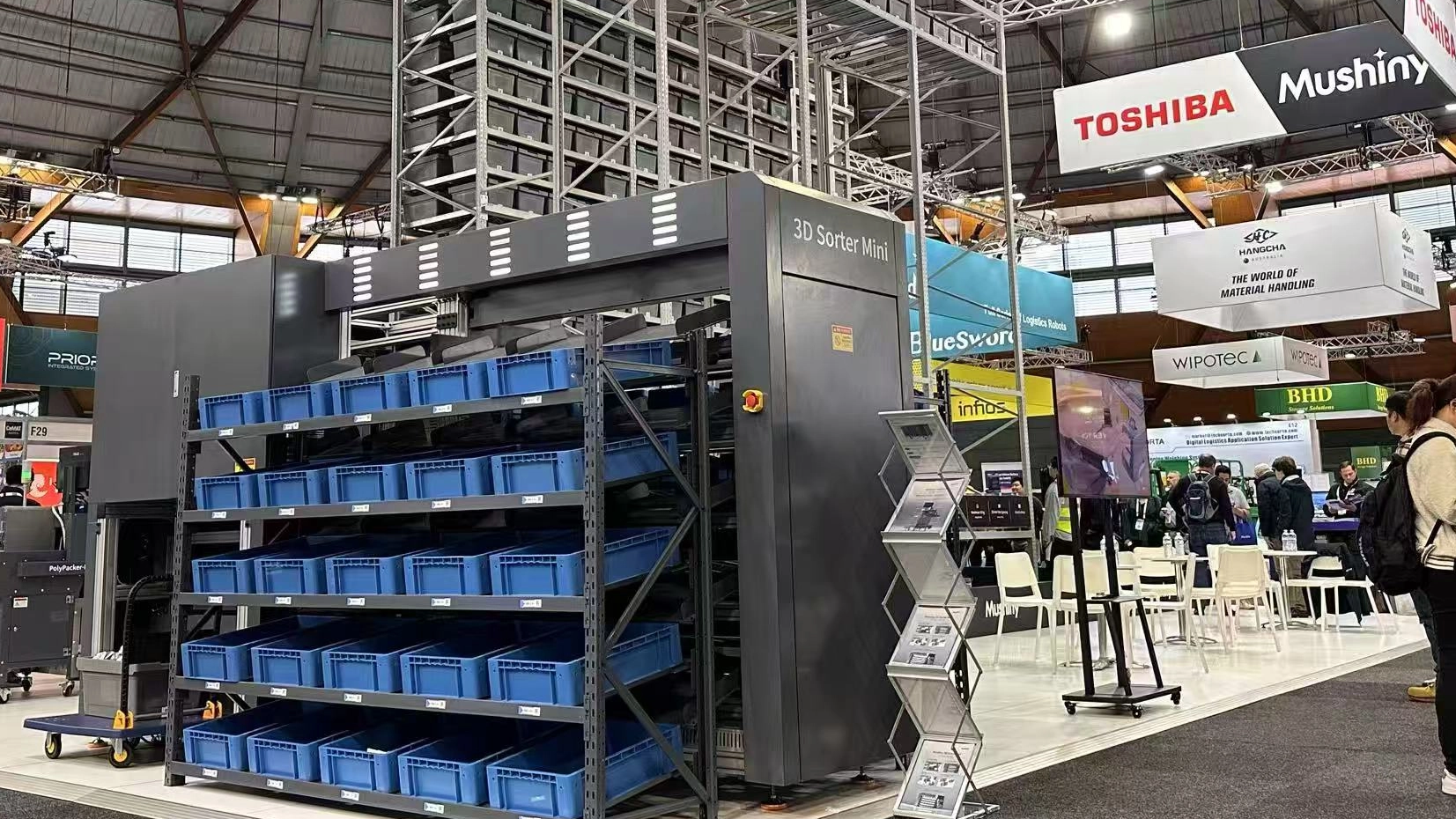Cemat Australia 2025 conclut avec succ&egrave;s! Mushiny L'intelligence r&eacute;pond aux demandes de logistique intelligente avec des solutions d'automatisation efficaces